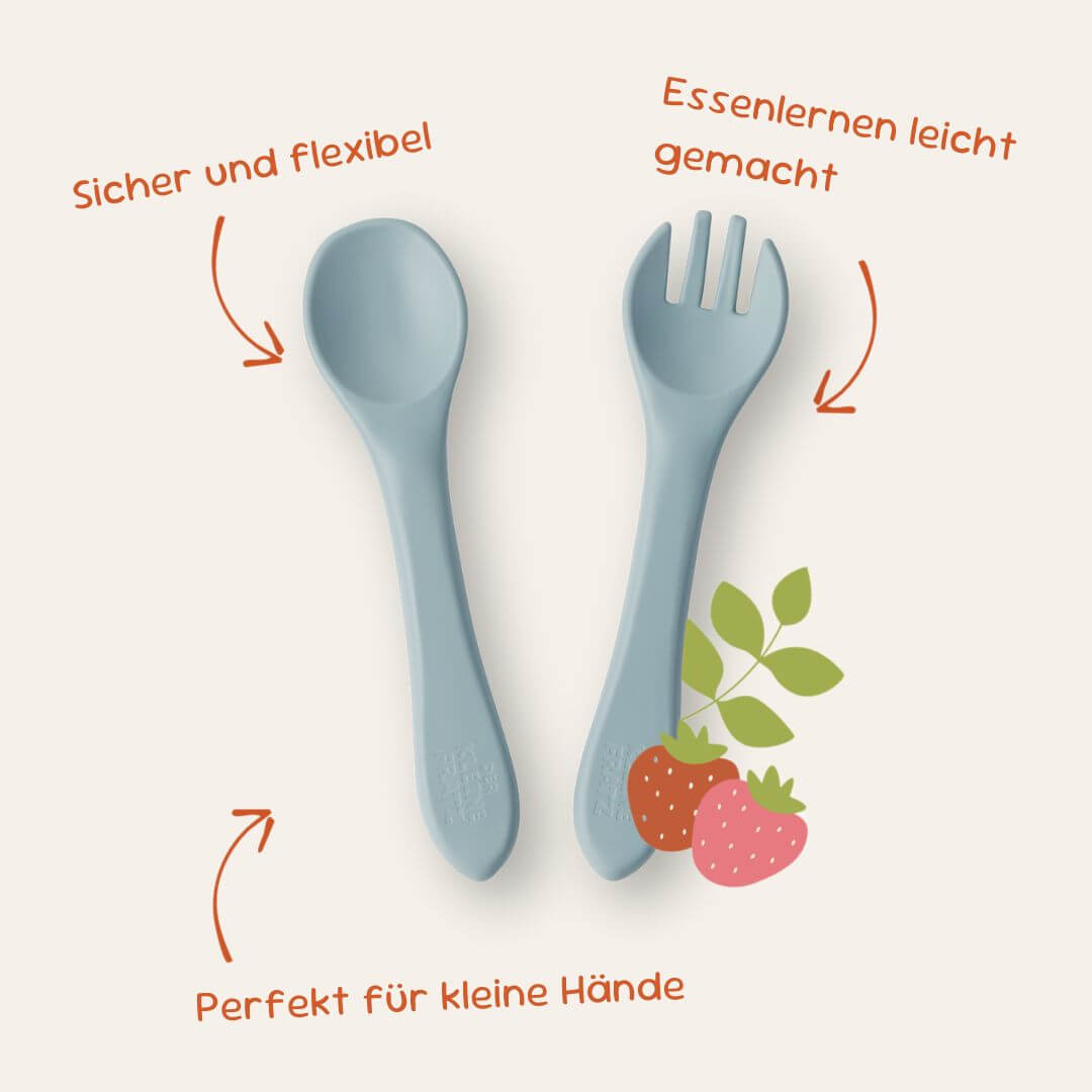 Geschirrset "BärenHunger" aus Silikon 5-teilig