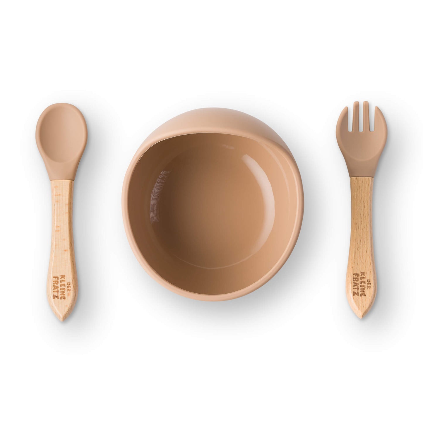 Esslernschüssel mit Besteck