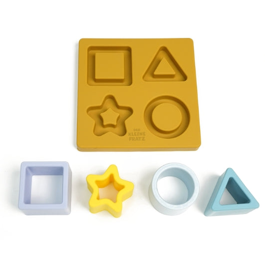 Steckpuzzle mit geometrischen Formen