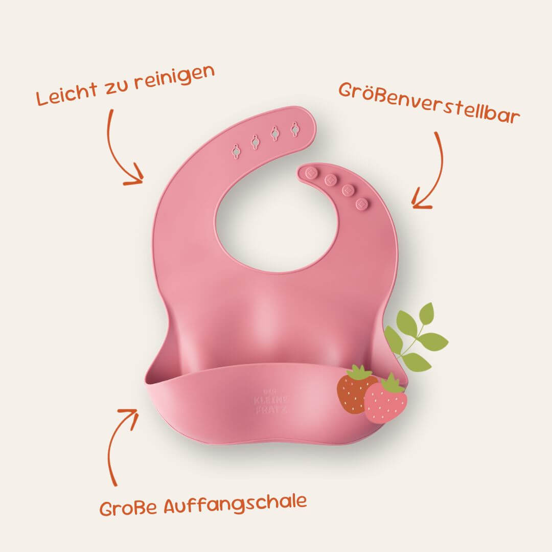 Geschirrset "MiniMahl" aus Silikon 5-teilig