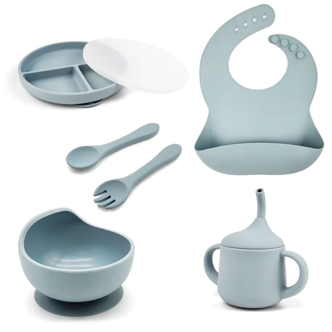 Geschirrset "LieblingsMahl" aus Silikon 5-teilig