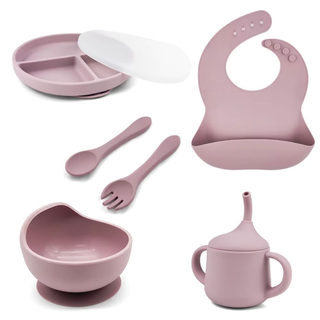 Geschirrset "LieblingsMahl" aus Silikon 5-teilig