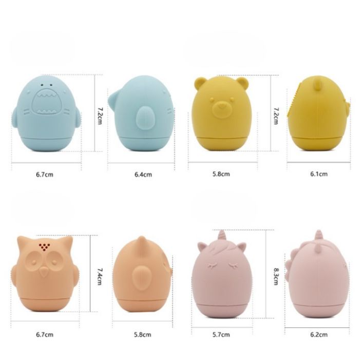 Tierischer Badespaß 4er Set