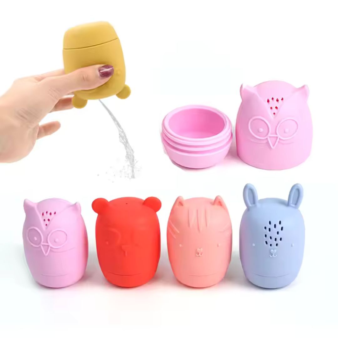 Tierischer Badespaß 4er Set