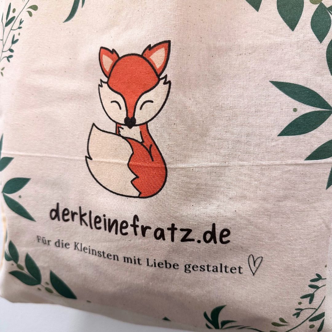 Bio-Baumwolltasche mit Logo - derkleinefratz.de