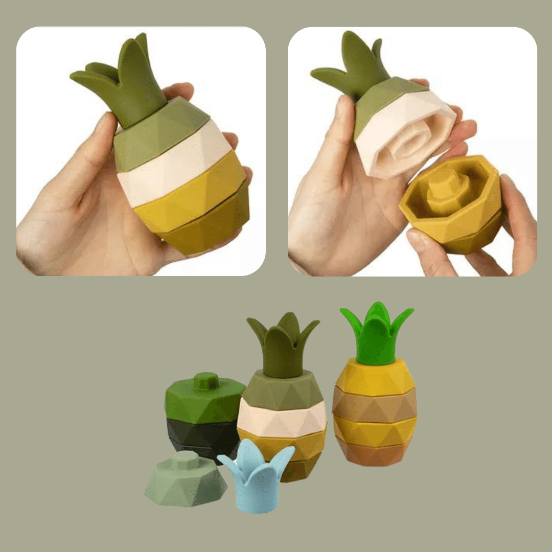 derkleinefratz.de Stapelturm Ananas