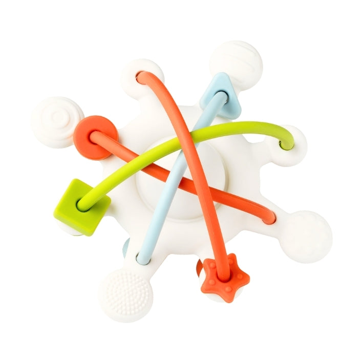 2 in 1 Beißring & Motorikspielzeug