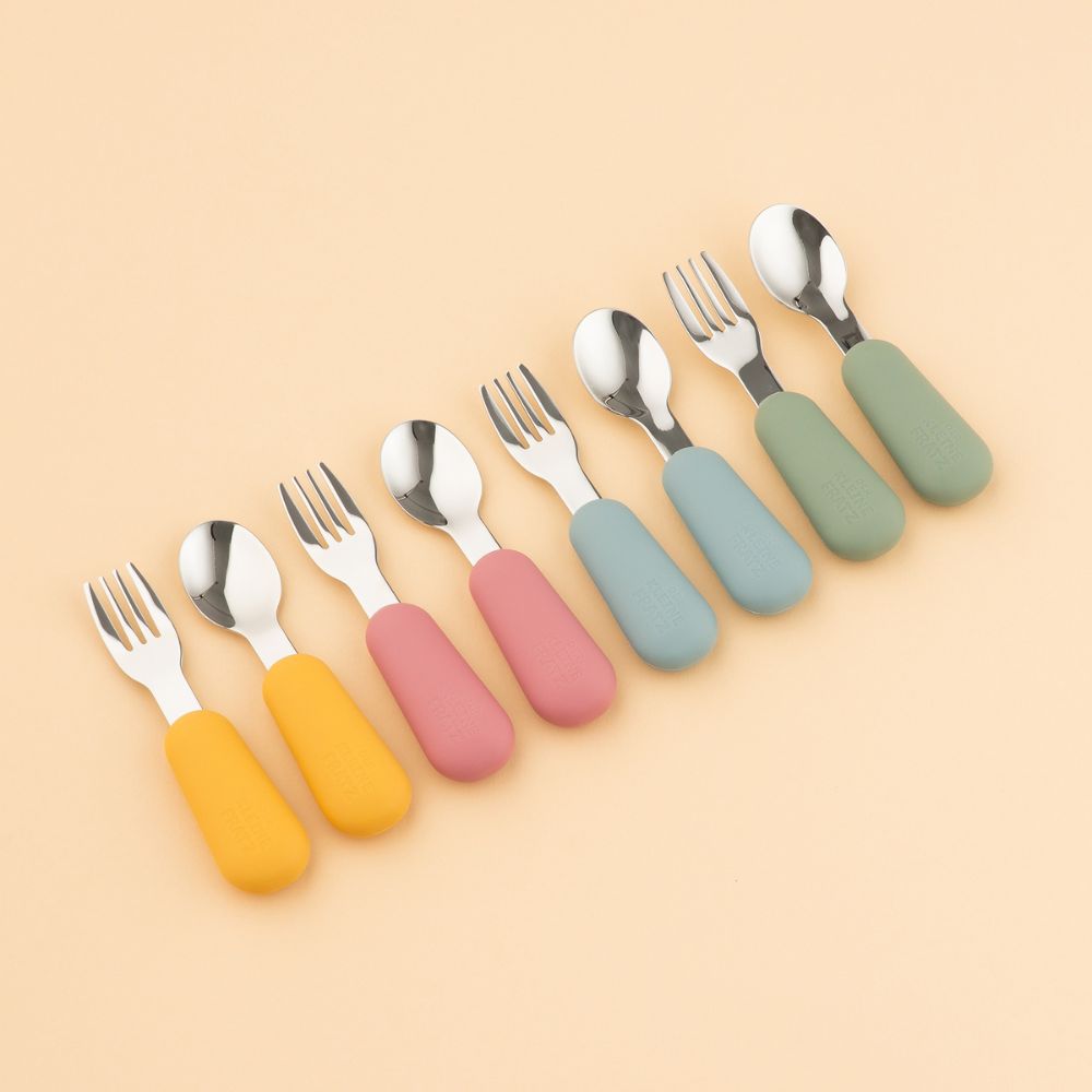 Kinderbesteck 2er-Set mit Aufbewahrungsbox