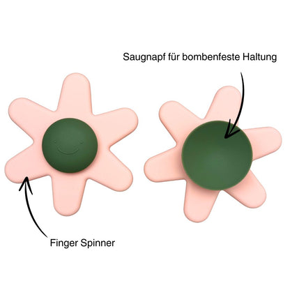 Blumenzauber Spinner aus Silikon