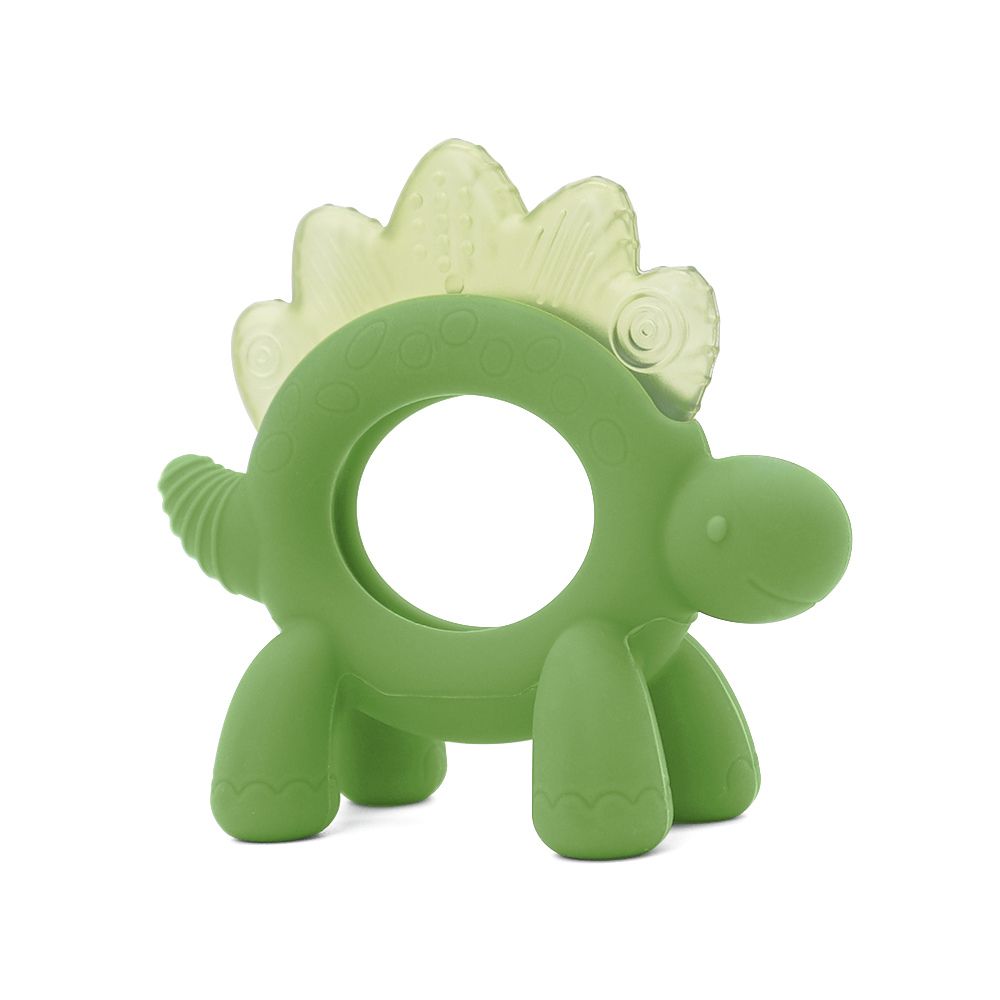 Dino Kühlbeißring aus Silikon