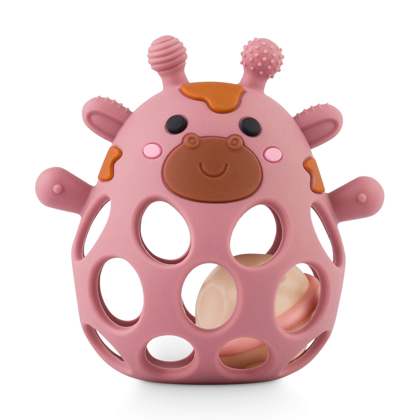 BeißGiraffe mit Rasselball