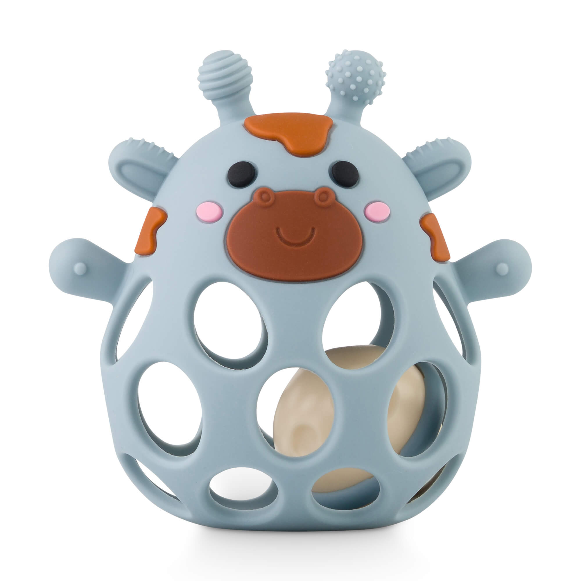 BeißGiraffe mit Rasselball