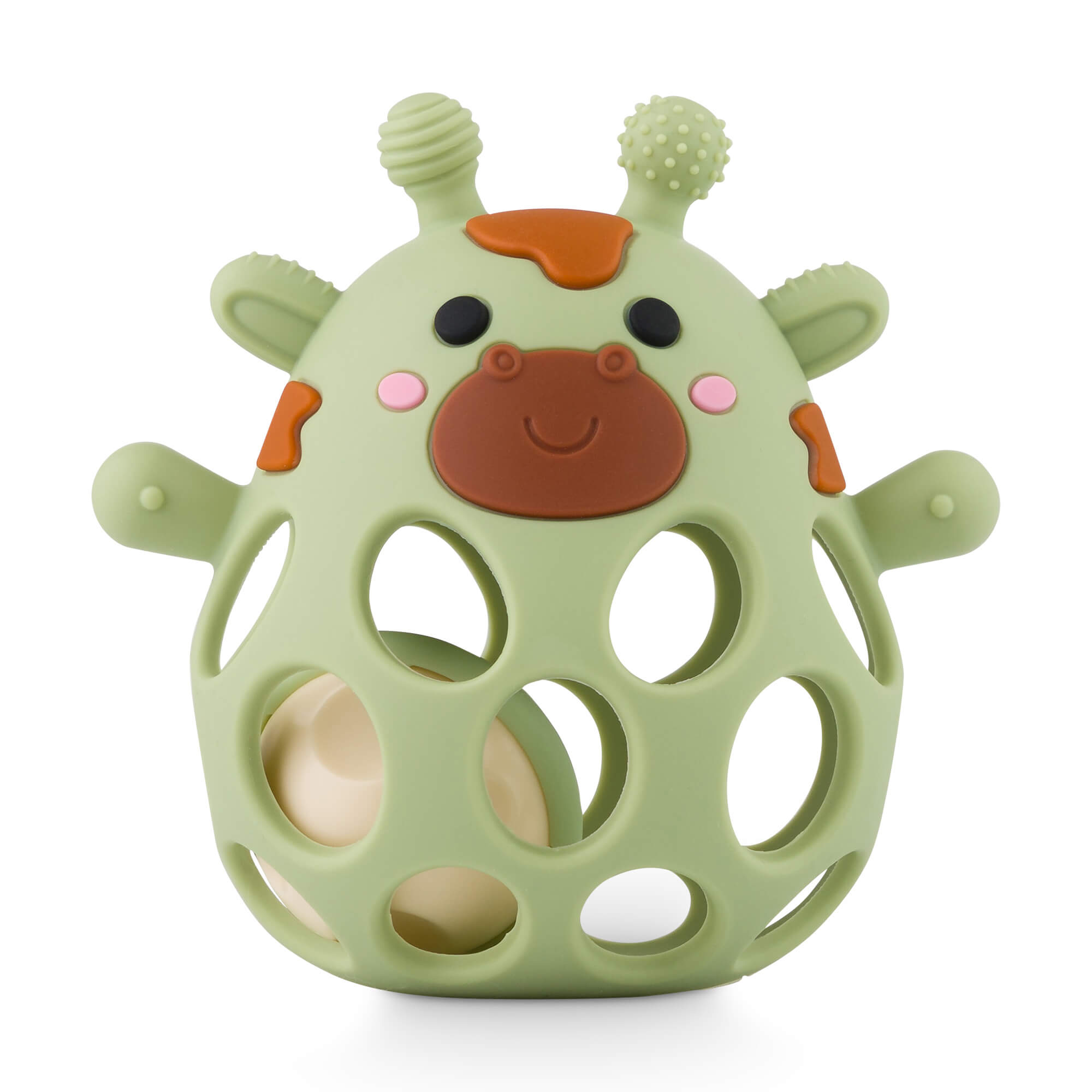 BeißGiraffe mit Rasselball