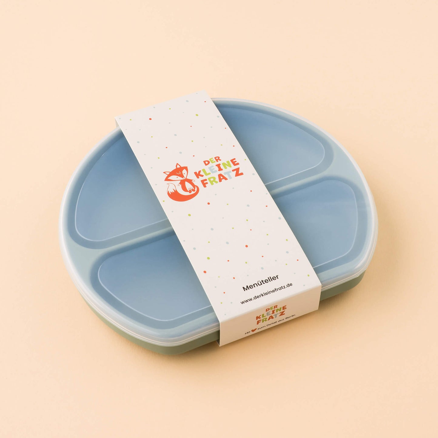 Menüteller mit Deckel