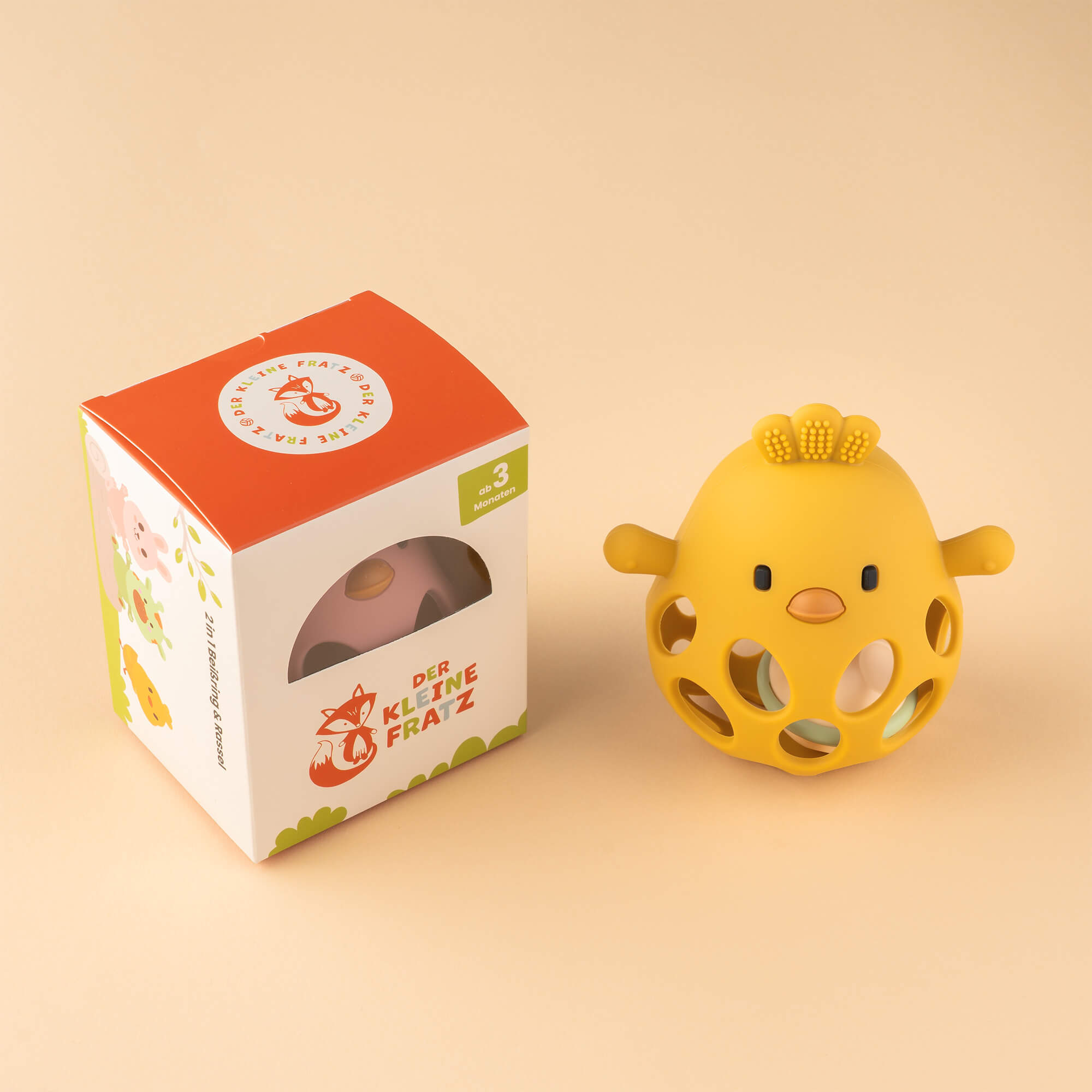 BeißKüken mit Rasselball