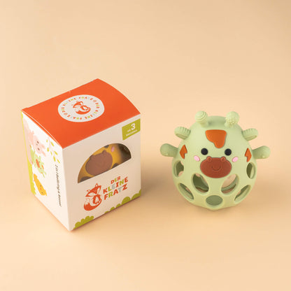 BeißGiraffe mit Rasselball