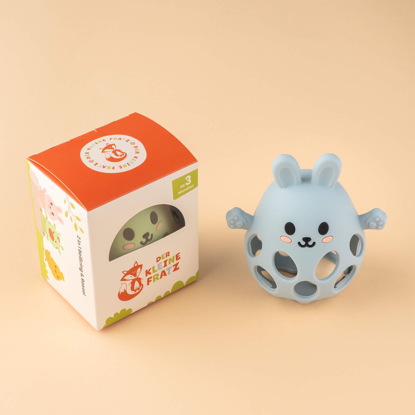 BeißHäschen mit Rasselball