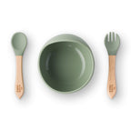 Esslernschüssel mit Besteck