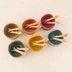 Esslernschüssel mit Besteck