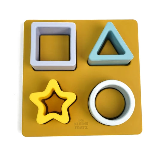Steckpuzzle mit geometrischen Formen