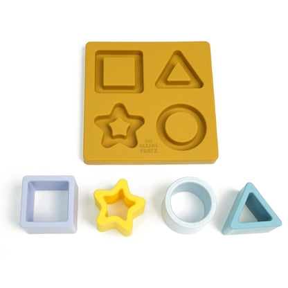 Steckpuzzle mit geometrischen Formen