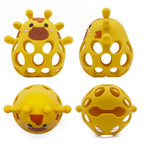 BeißGiraffe mit Rasselball