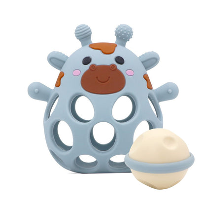 BeißGiraffe mit Rasselball