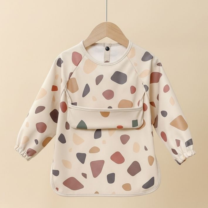 Wasserfestes Langarm-Lätzchen