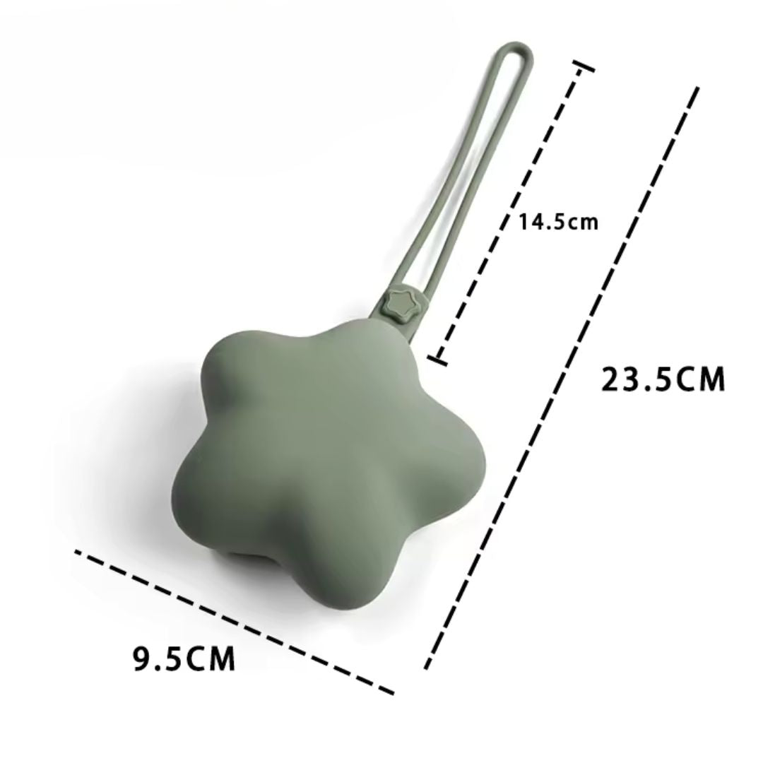 Sternchen-Set – Schnullerbox und Kette