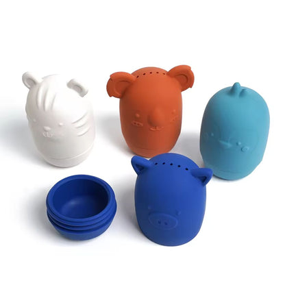 Tierischer Badespaß 4er Set