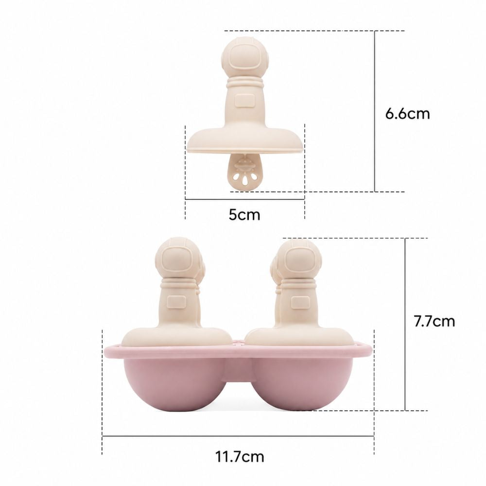 Astronaut Eisformen 4er Set