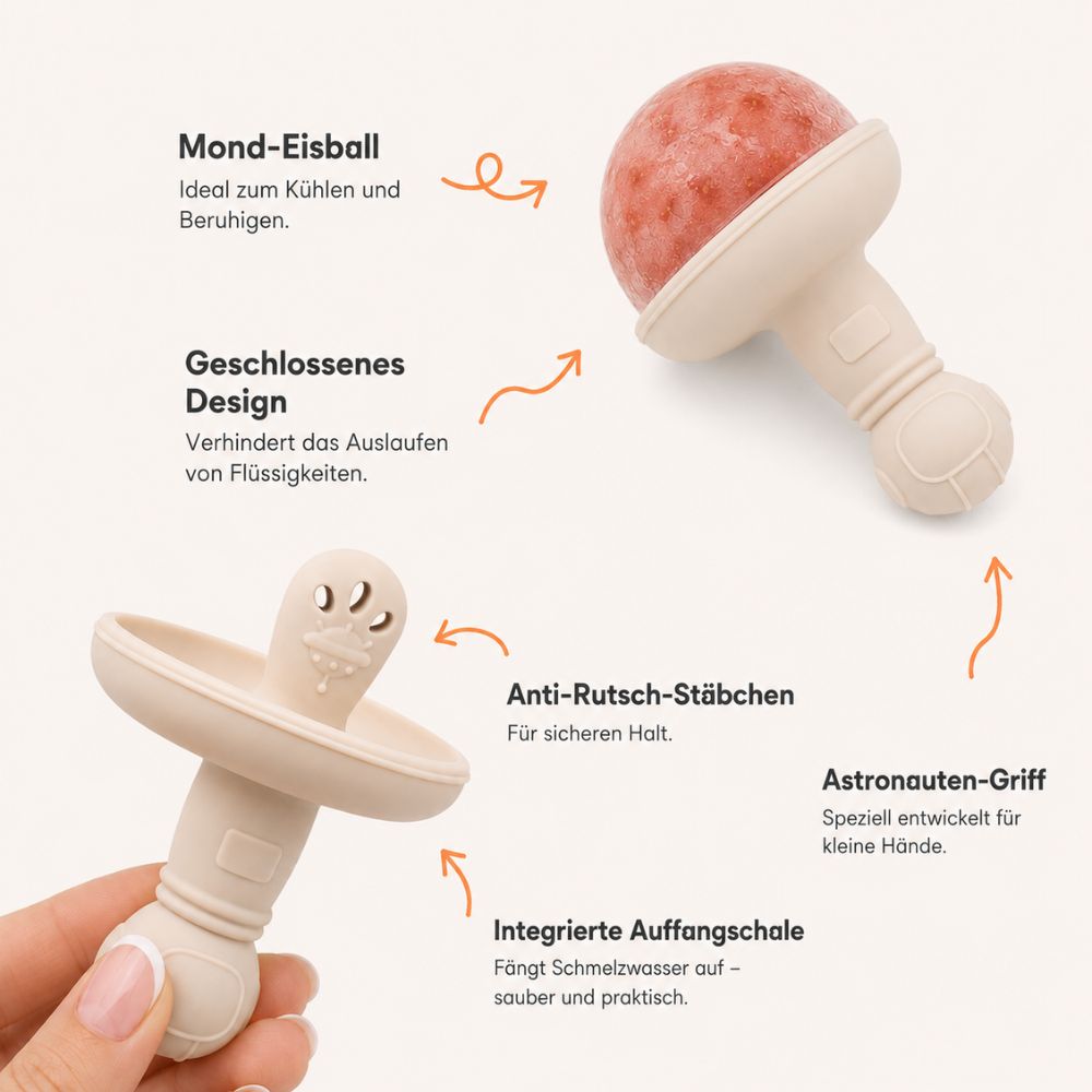 Astronaut Eisformen 4er Set