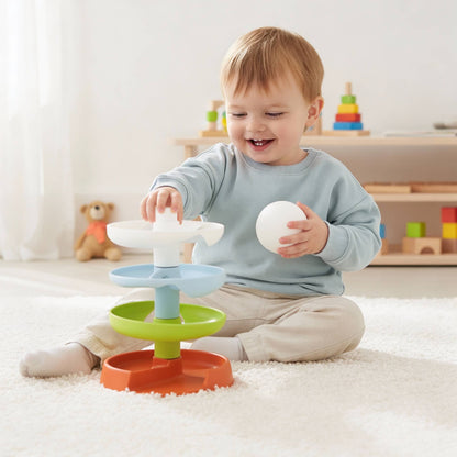 Kugelturm mit Ball aus Silikon