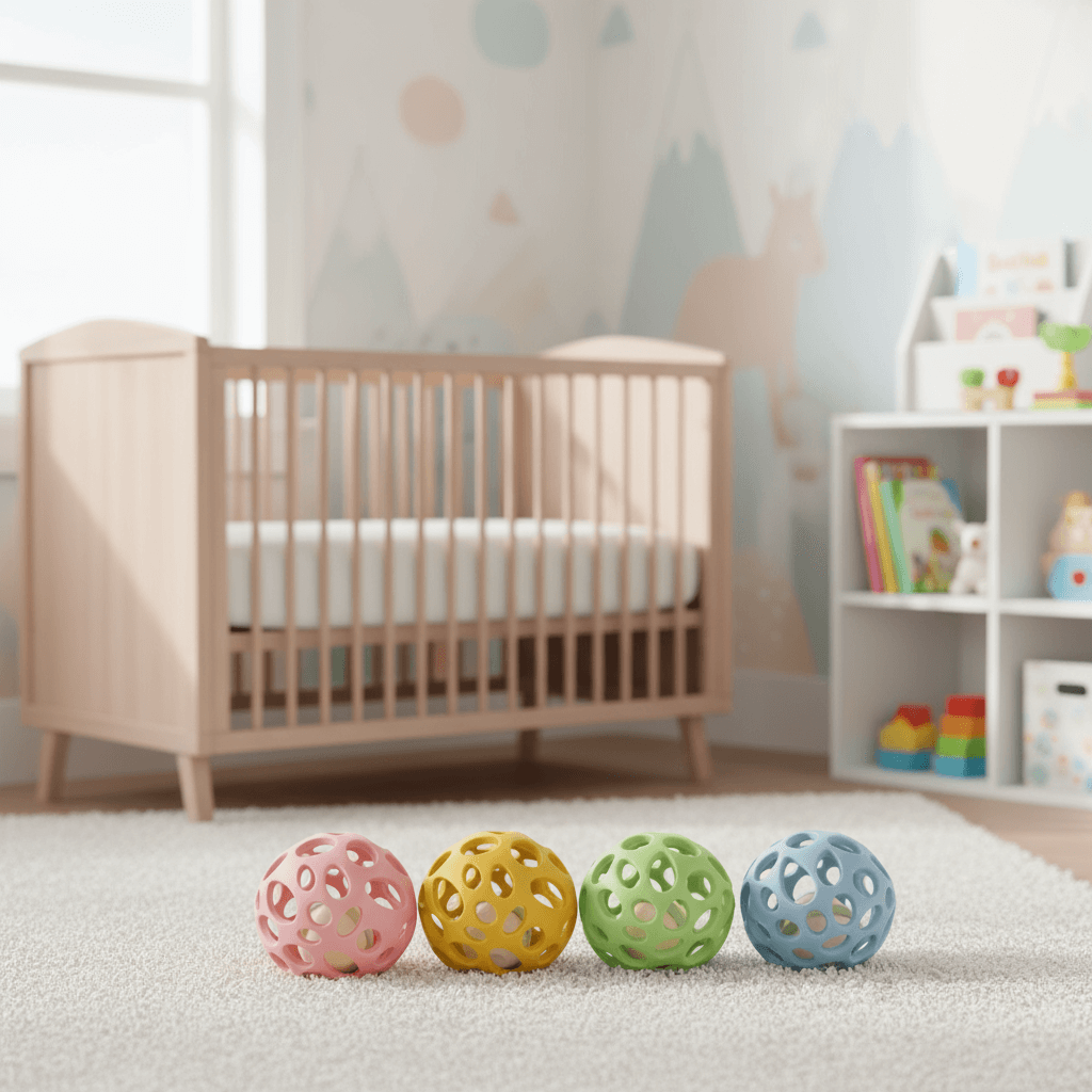 BeißBall mit Rassel