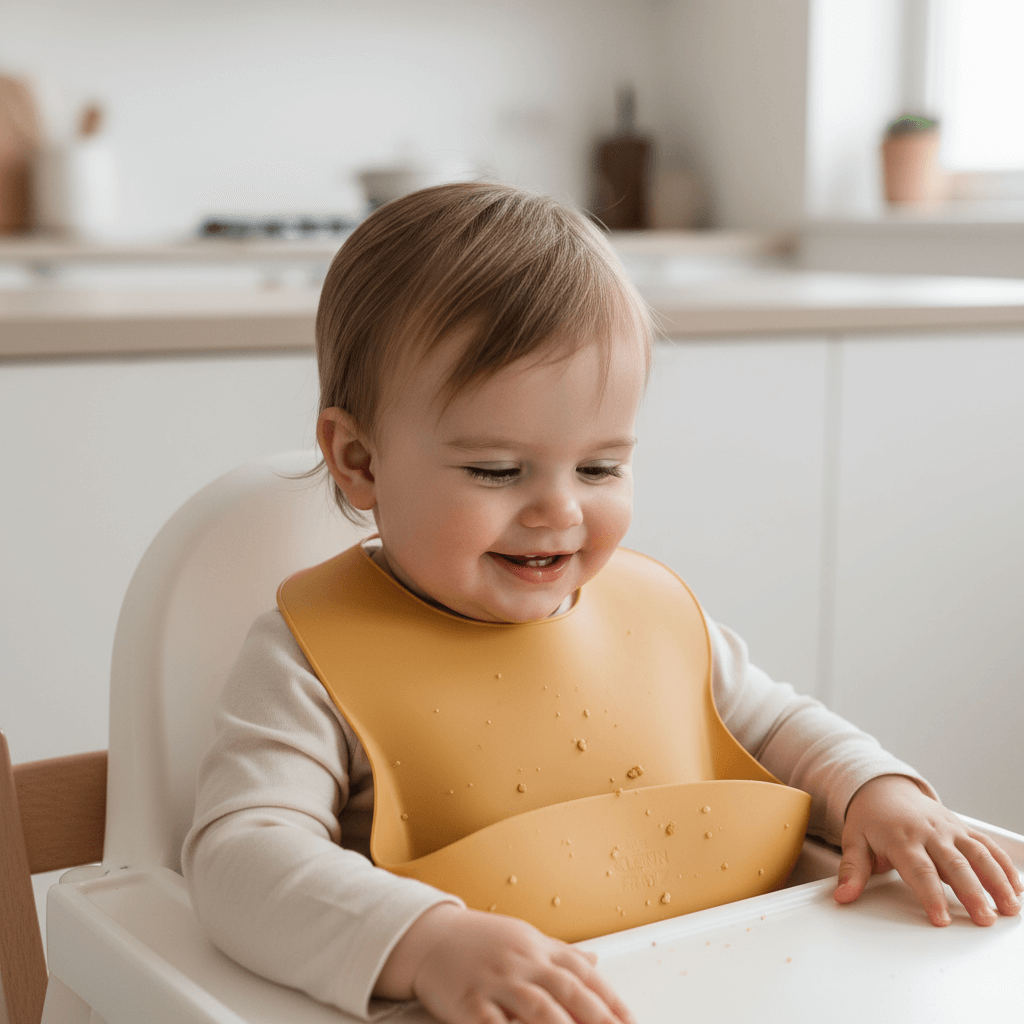 Lätzchen aus Silikon