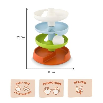 Kugelturm mit Ball aus Silikon