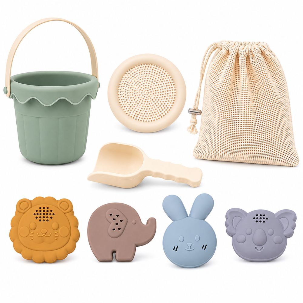 Tierfreunde Sandspielset aus Silikon