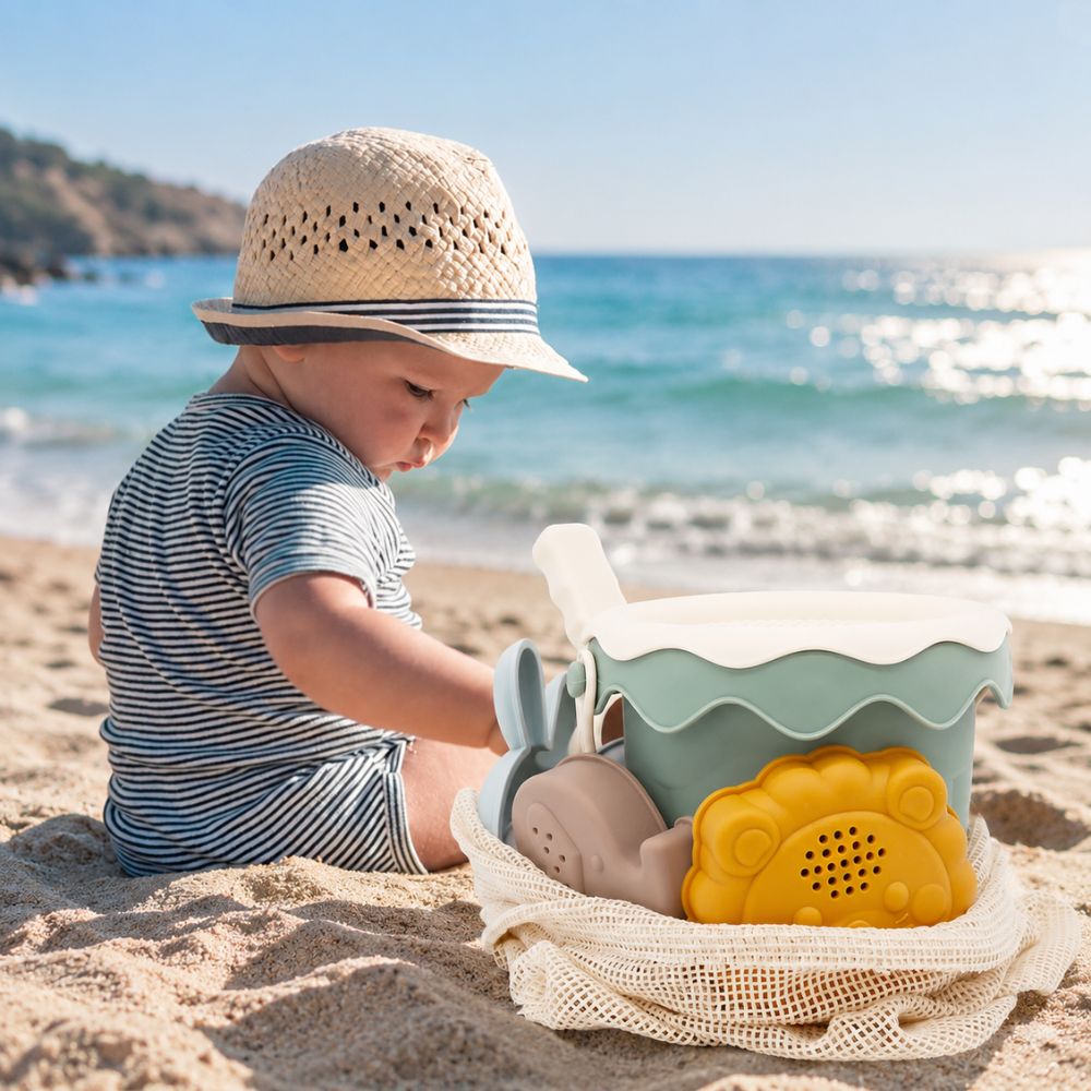 Tierfreunde Sandspielset aus Silikon