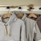 derkleinefratz.de Baby- & Kleinkindbekleidung Gestreifter Hoodie