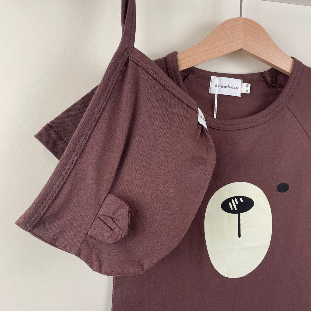 derkleinefratz.de Baby- & Kleinkindbekleidung Romper Teddy 2er Set