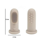 Fingerzahnbürsten aus Silikon 5er Set - derkleinefratz.de